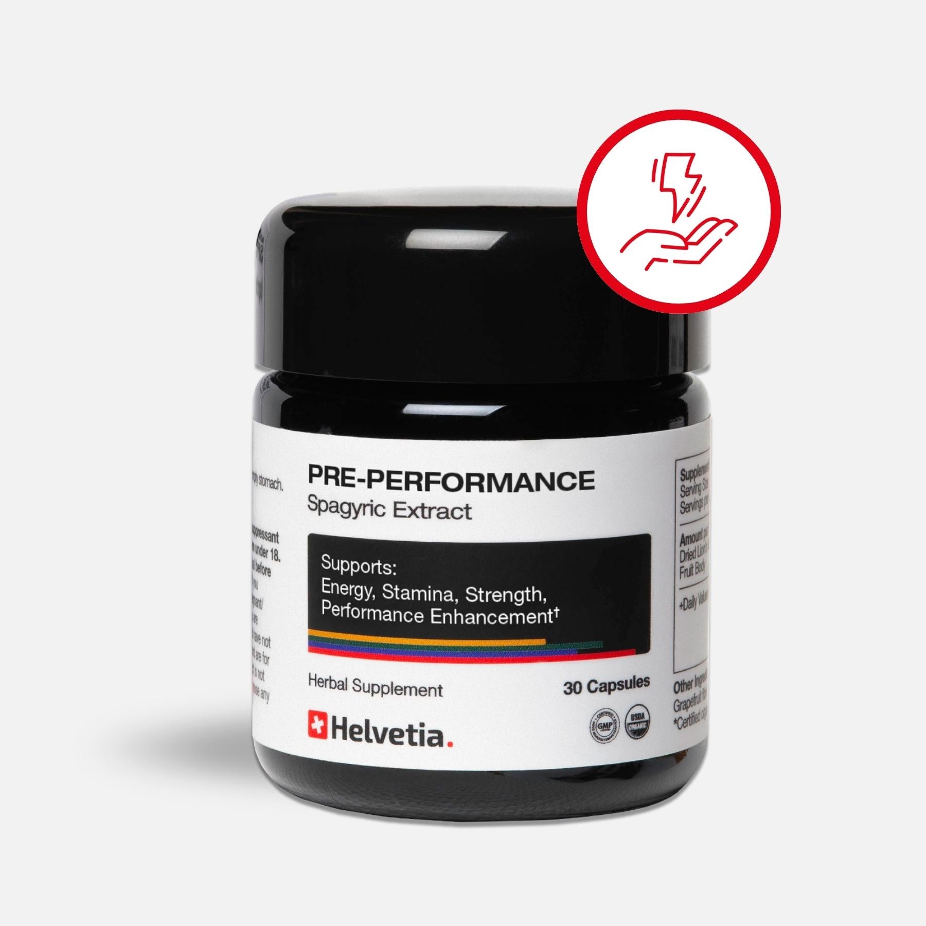 Pre Workout Supplement - Helvetia Performance – Helvetia Human ...